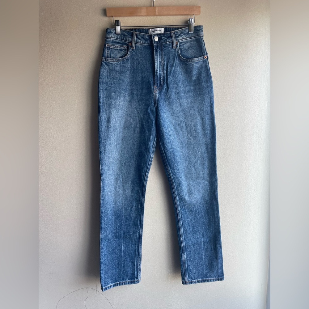 Reformation Blue Women Denim High Rise Jeans Size 29
